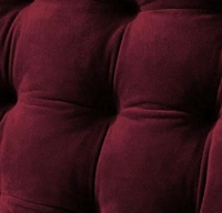  Mom's Moon  Soft Velvet Chair Pad/Chair Cushion for Rocking Chair /Office/ Home in Outdoor and Indoor /Resting on Floor Set of 1 ( 18 x 50 Inch Maroon) - Maroon
